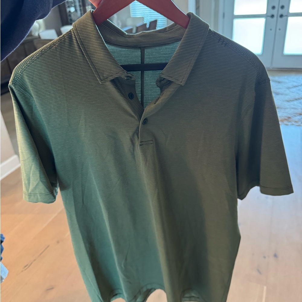 Men's Green Polo Shirt